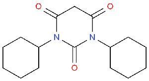 1,3-雙環己基巴比妥酸